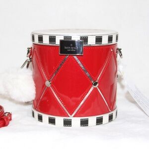 NWT KATE SPADE 3D Drum Crossbody Novelty Bag Holiday Purse Christmas Gift